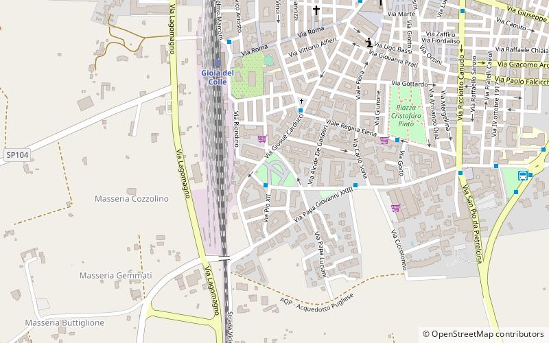 Parco Paolo VI location map