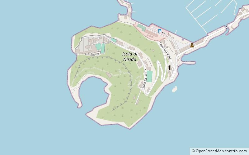 Isla de Nisida location map