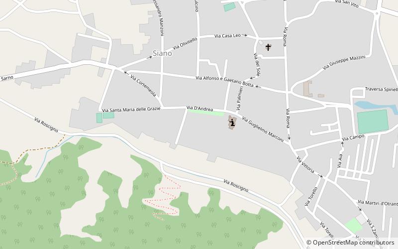 Siano location map