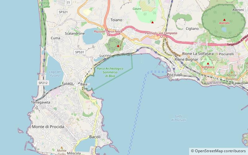 Golfo de Pozzuoli location map