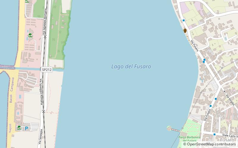 Fusaro Lake location map