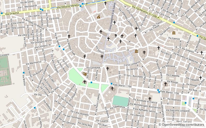 Porta Matera location map