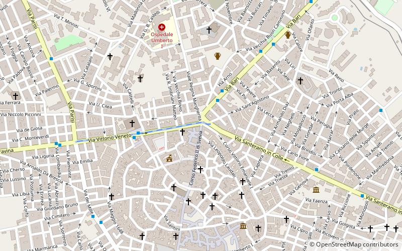 Porta Bari location map