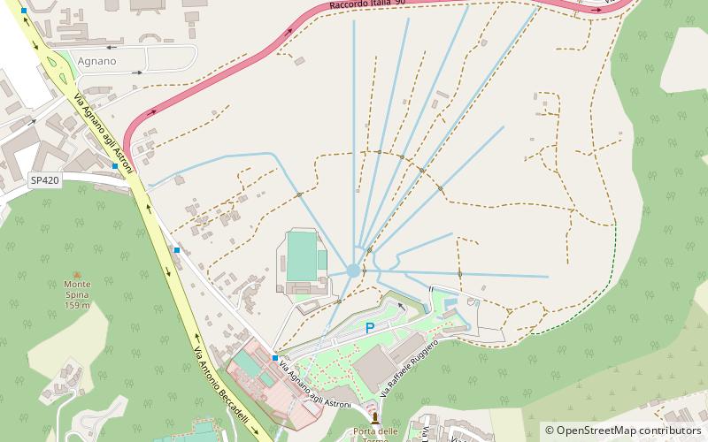 lac dagnano naples location map