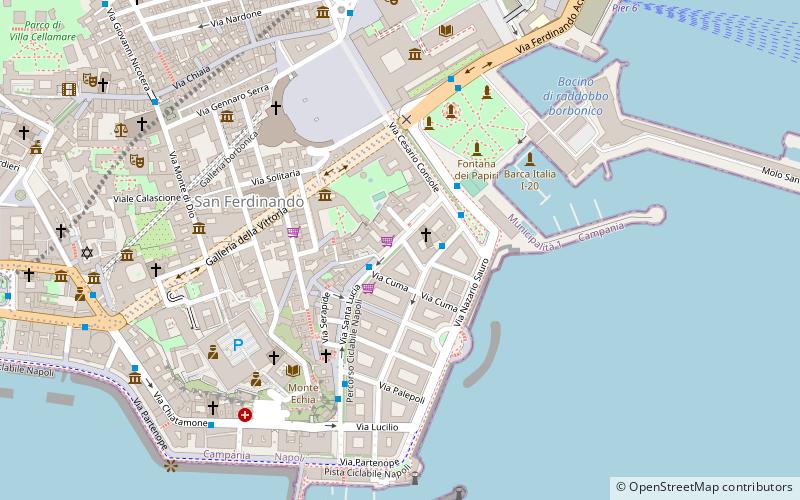 Provincia de Nápoles location map