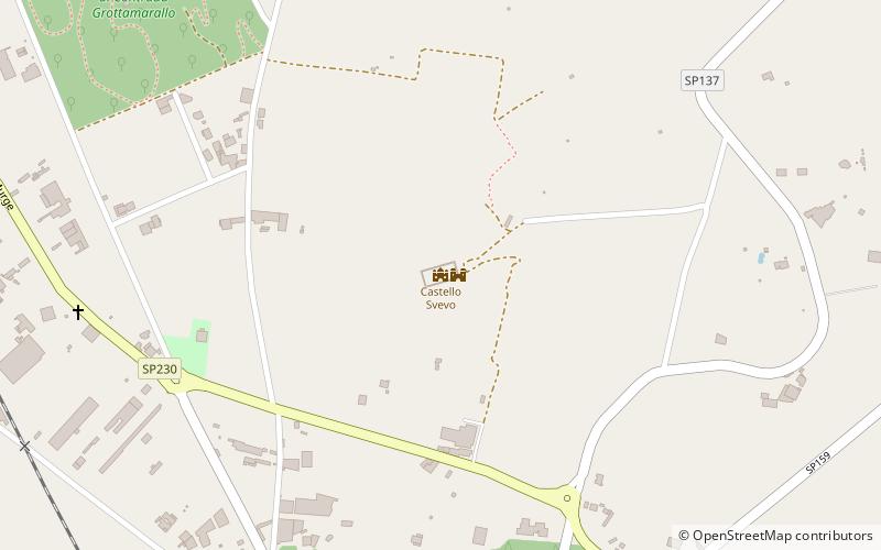 Castello di Gravina location map