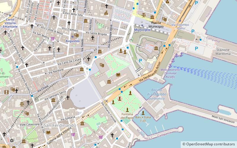 Biblioteca Nacional de Nápoles location map