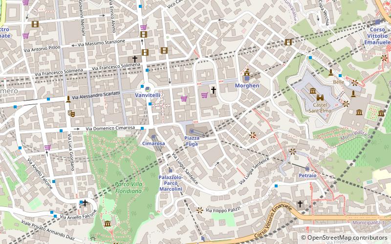Piazza Ferdinando Fuga location map