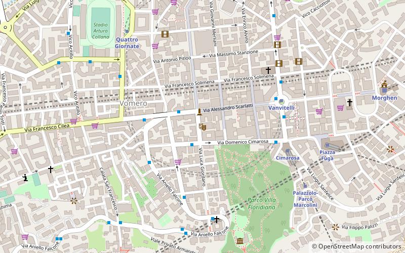 Teatro Diana Napoli location map