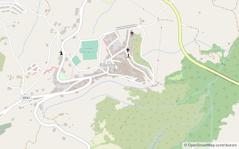 Rapone location map