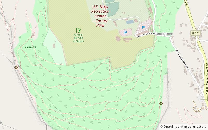 Monte Gauro location map
