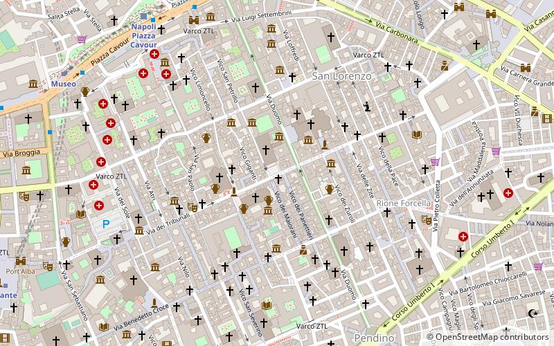 Decumanus maximus location map