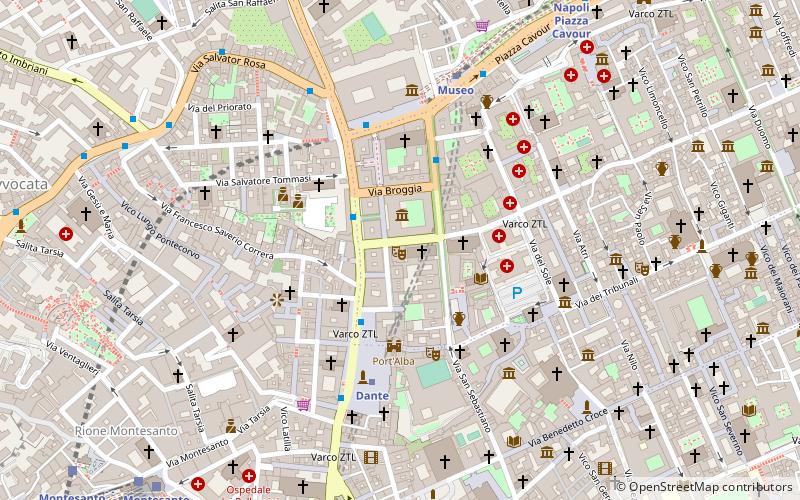 Teatro Bellini location map