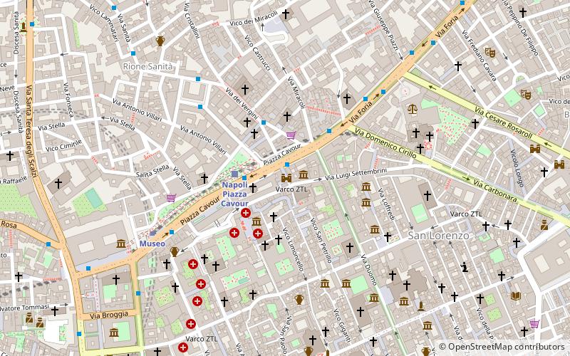 Porta San Gennaro location map