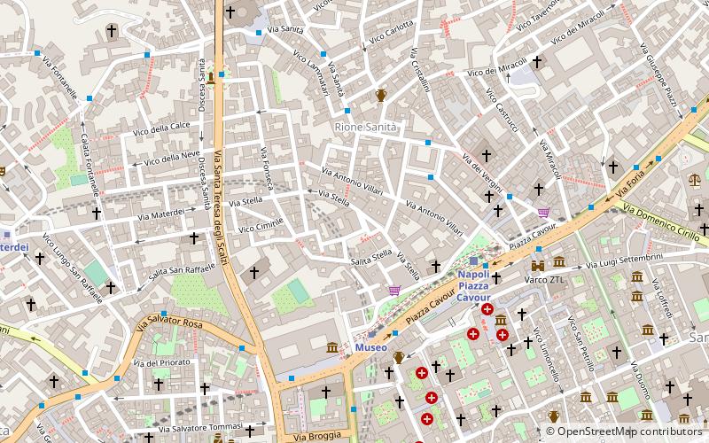 Santa Maria della Stella location map