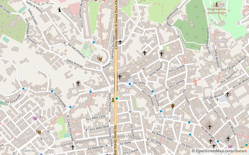 Santa Maria della Sanità location map