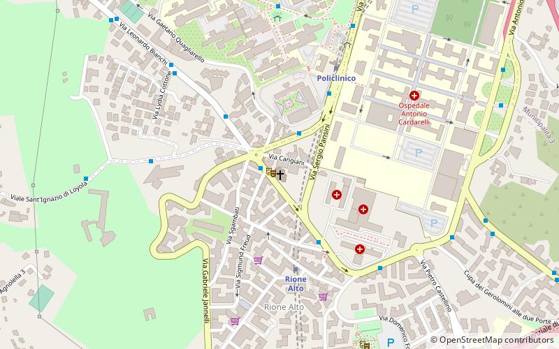 Cappella Cangiani location map