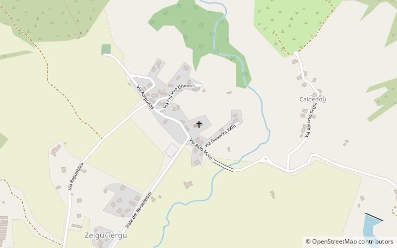 Nostra Signora di Tergu location map