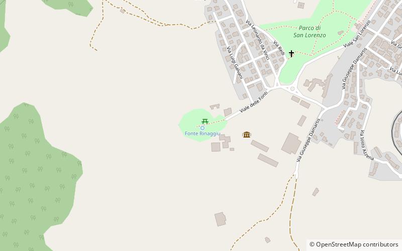 Fonti di Rinaggiu location map