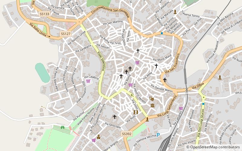Oratorio del Rosario location map