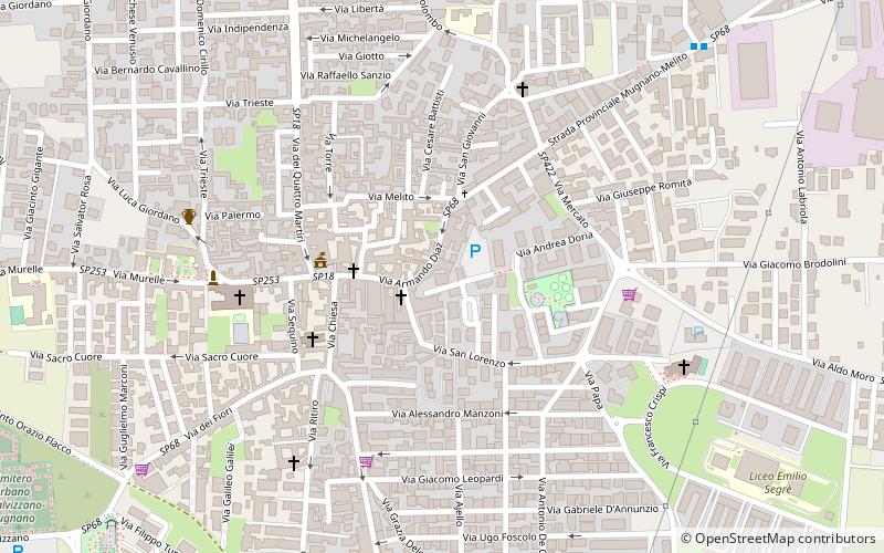 Mugnano di Napoli location map