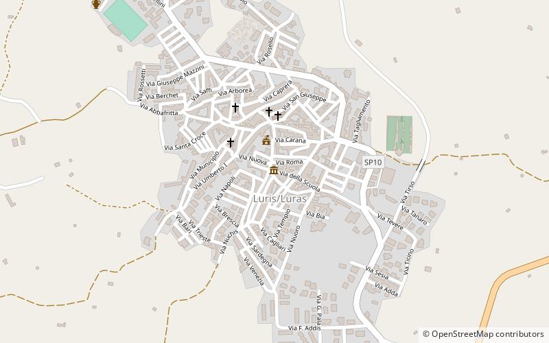 Museo Etnografico Galluras location map