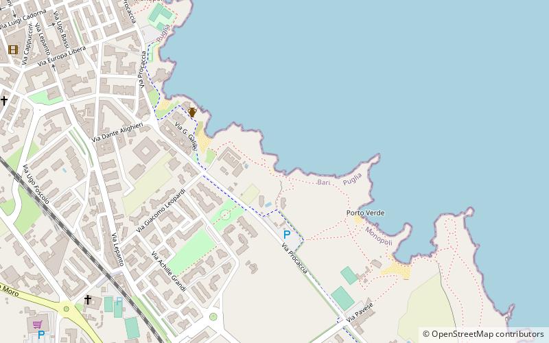 Porto Nero location map