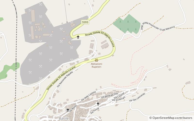 Barile location map