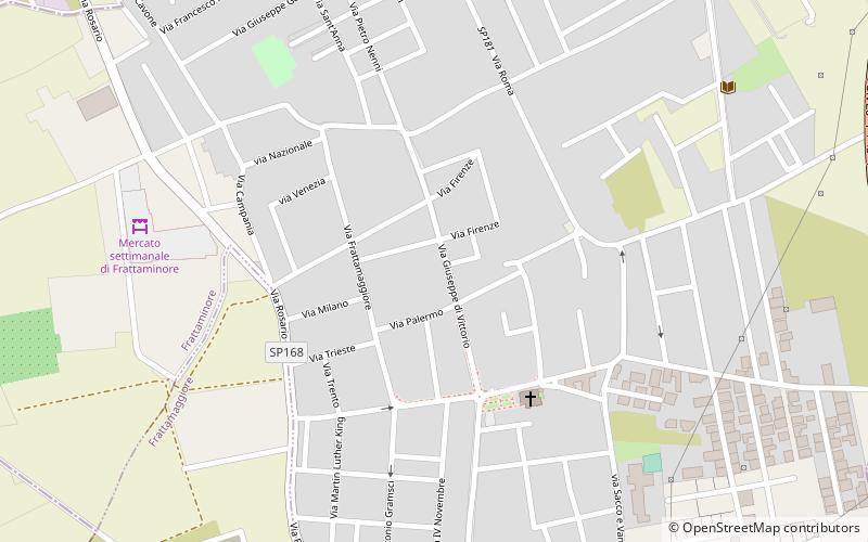 Frattaminore location map