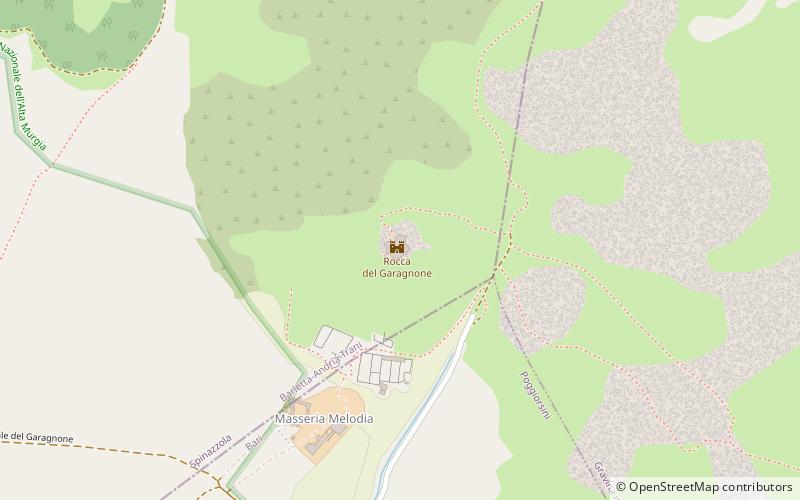 Rocca del Garagnone location map