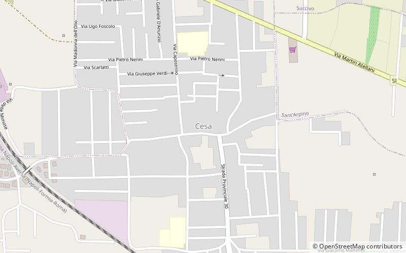 Cesa location map