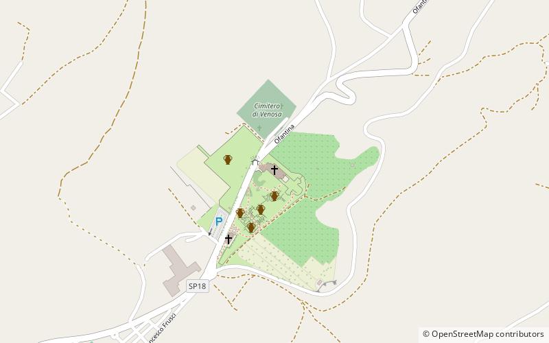 Abbaye de la Trinité de Venosa location map