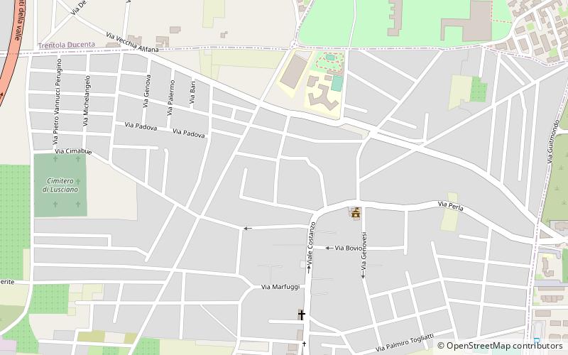 lusciano aversa location map