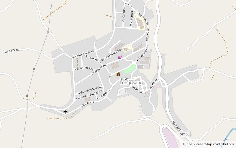 Comune di Luogosano location map