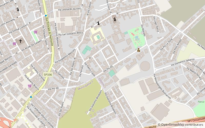 Casoria location map
