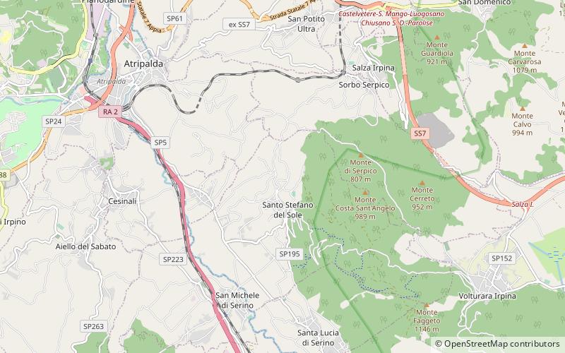 Santo Stefano del Sole location map