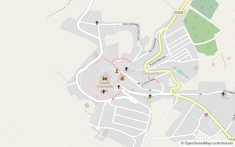 Gesualdo location map