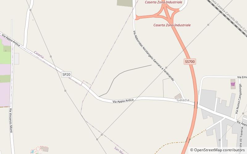 Calacia location map