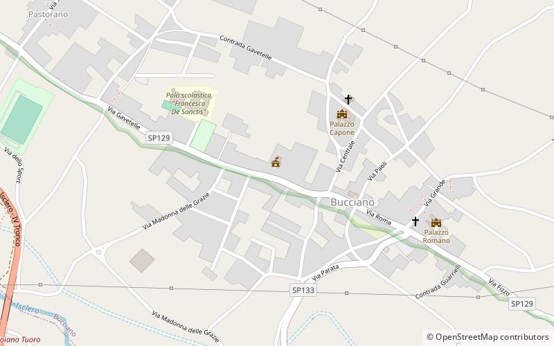Bucciano location map