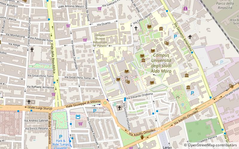 link politecnico bari location map