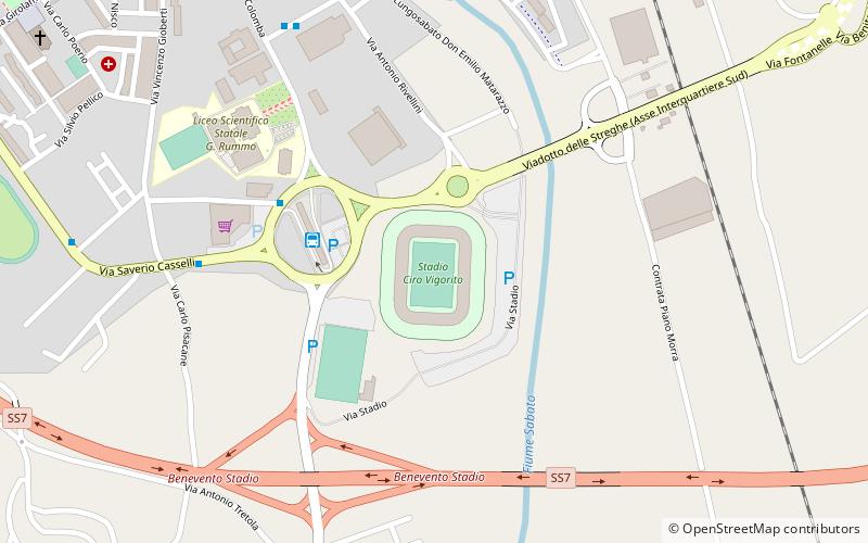 Stade Ciro-Vigorito location map