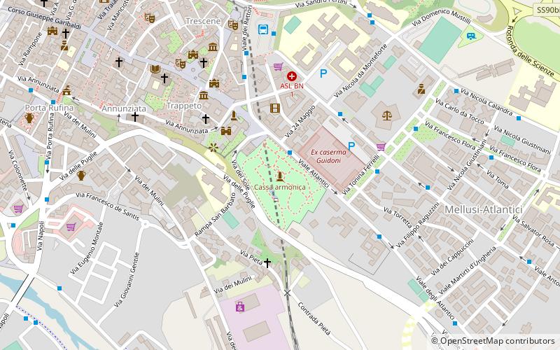 Cassa armonica location map