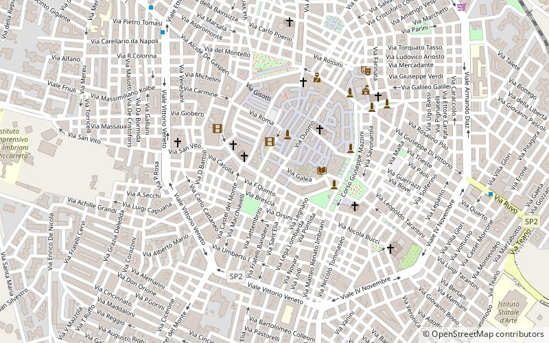 Corato location map