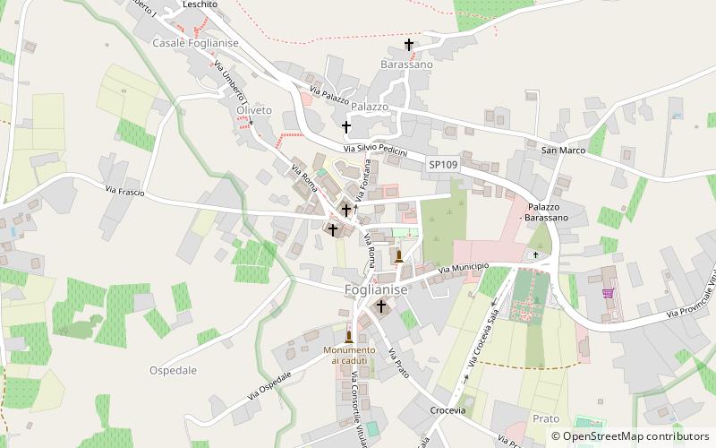 Foglianise location map