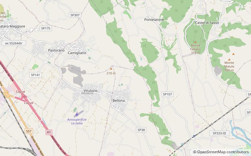 Samnio location map