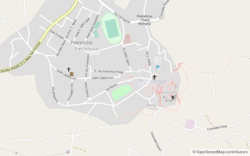 Pietrelcina location map