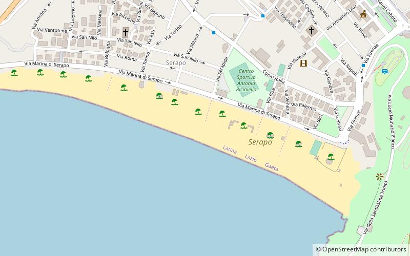 Serapo on the Beach!! location map