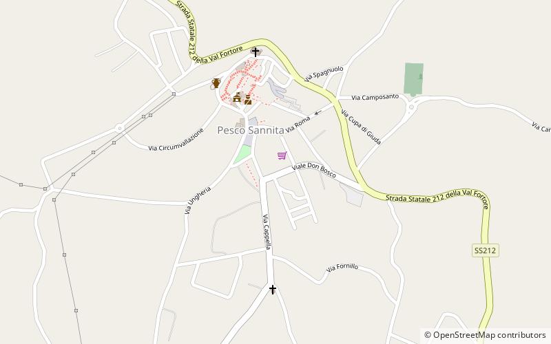 Pesco Sannita location map