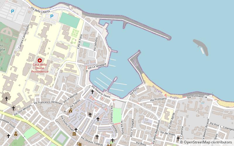 Marina Bisceglie Approdi location map