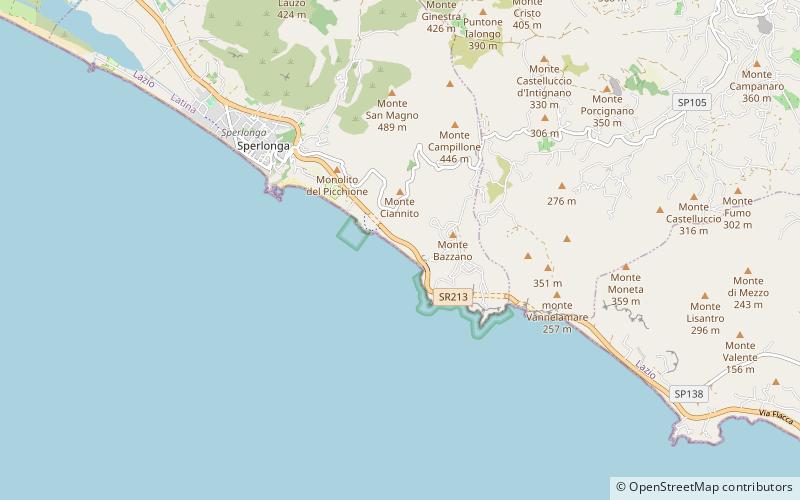 Bazzano location map